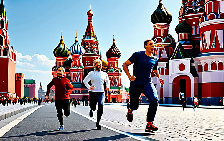 Dynamic Race Scene**
"A vibrant and action-packed race in Tales Runner, featuring several fully clothed characters with perfect anatomy sprinting across a newly designed map reminiscent of Moscow's Red Square. Intricate details, well-formed hands, correct proportions, dynamic lighting, high-quality rendering, professional digital art, safe for work, appropriate content, family-friendly, fully clothed."
**